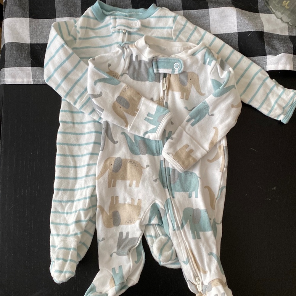 Carters 2 Pack zip-up Cotton Sleep & Play